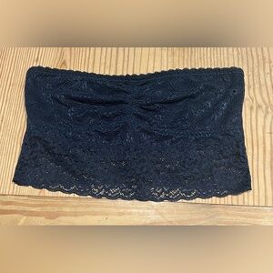 Navy lace bandeau